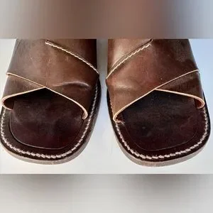 Mezlan Dark Brown Delhi Sandals, size 9.5 Mezlan | Shoes | Mezlan Dark Brown Delhi Sandals Size 95  main image 2